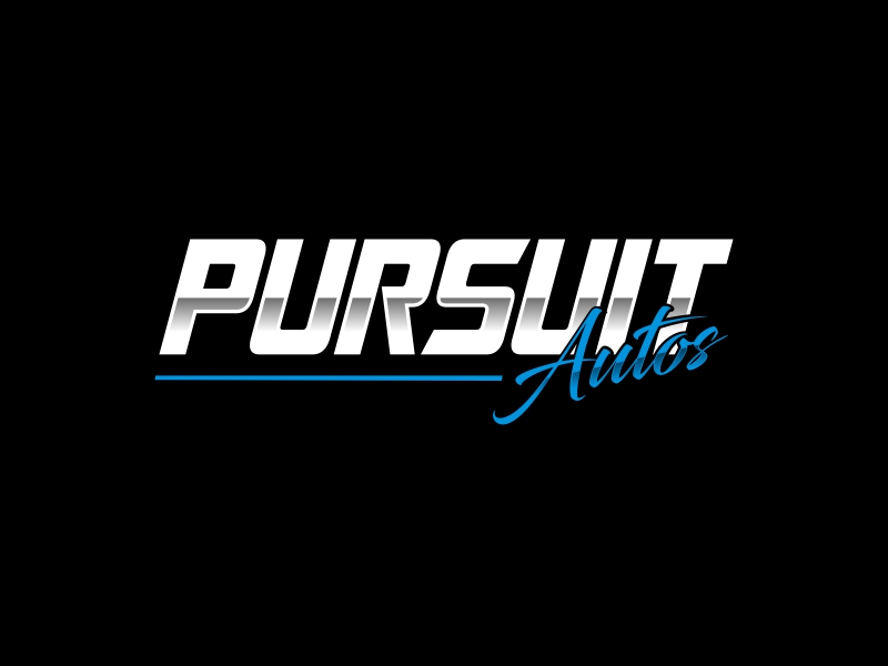Pursuit Autos logo design by qqdesigns