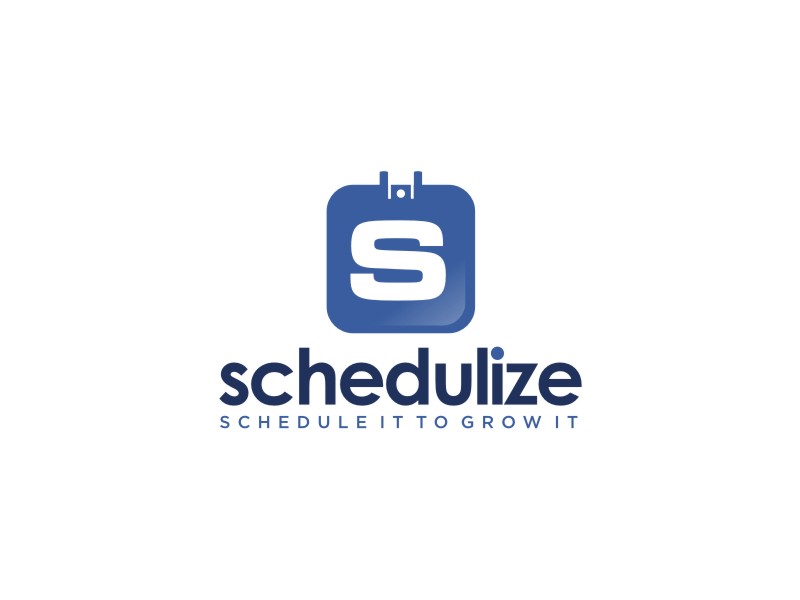 schedulize.it       tagline is: schedule it to grow it logo design by sheilavalencia