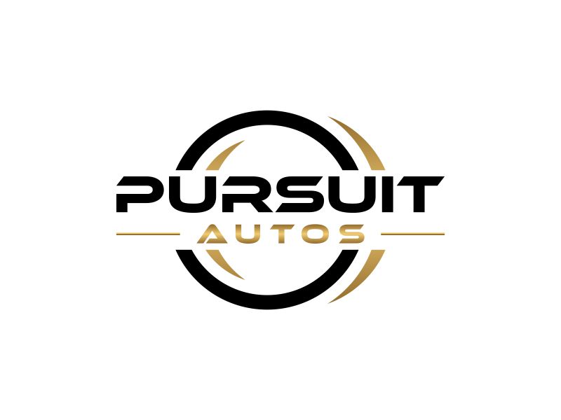 Pursuit Autos logo design by Galfine