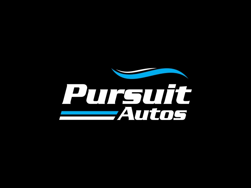 Pursuit Autos logo design by Zeratu