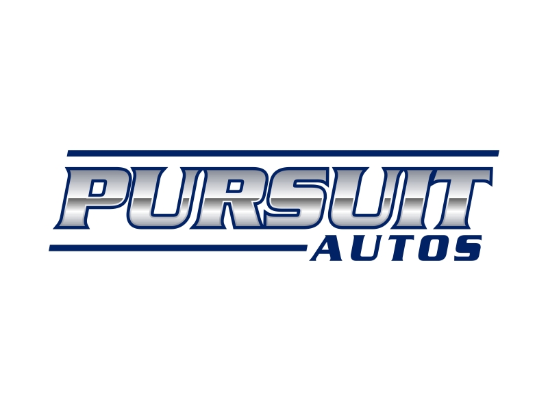 Pursuit Autos logo design by Kruger