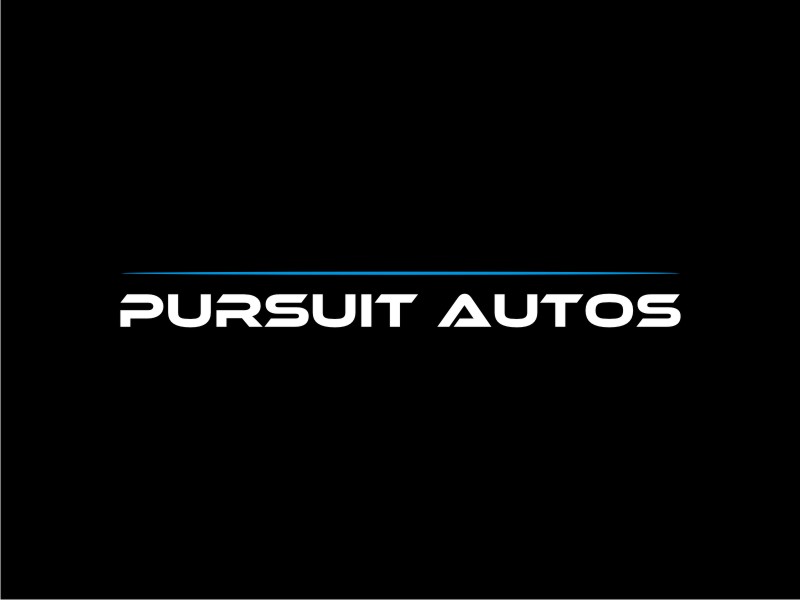 Pursuit Autos logo design by Adundas