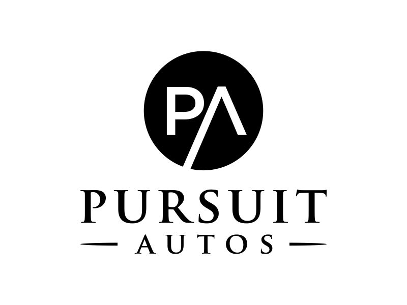 Pursuit Autos logo design by funsdesigns