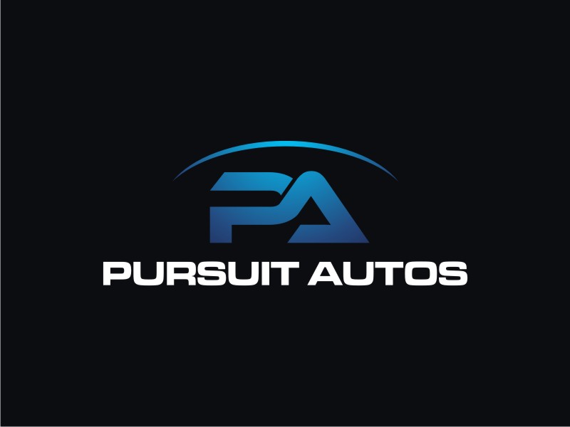 Pursuit Autos logo design by RatuCempaka