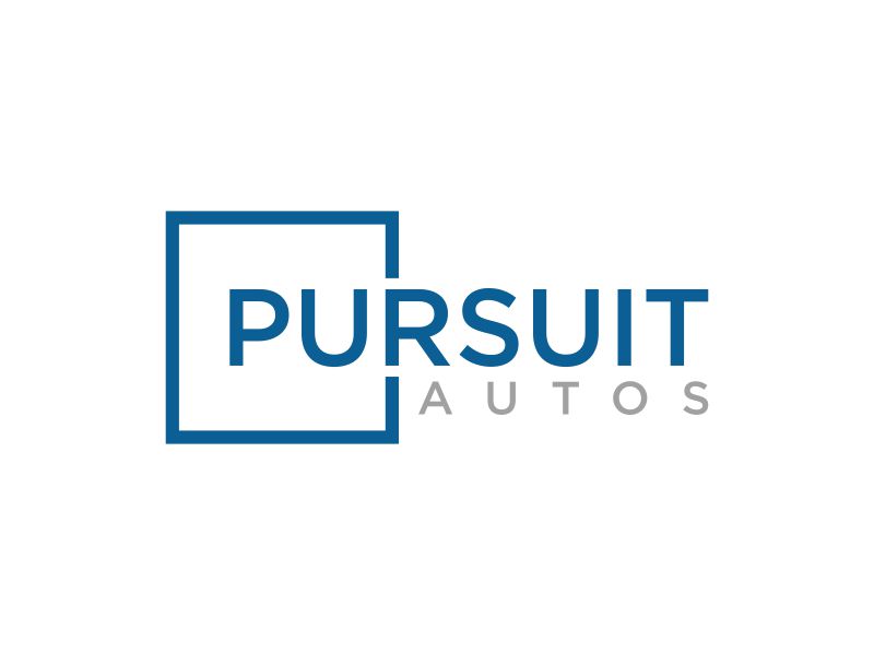 Pursuit Autos logo design by Toraja_@rt