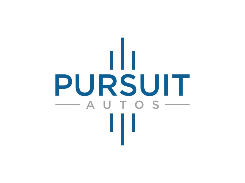 Pursuit Autos logo design by Toraja_@rt