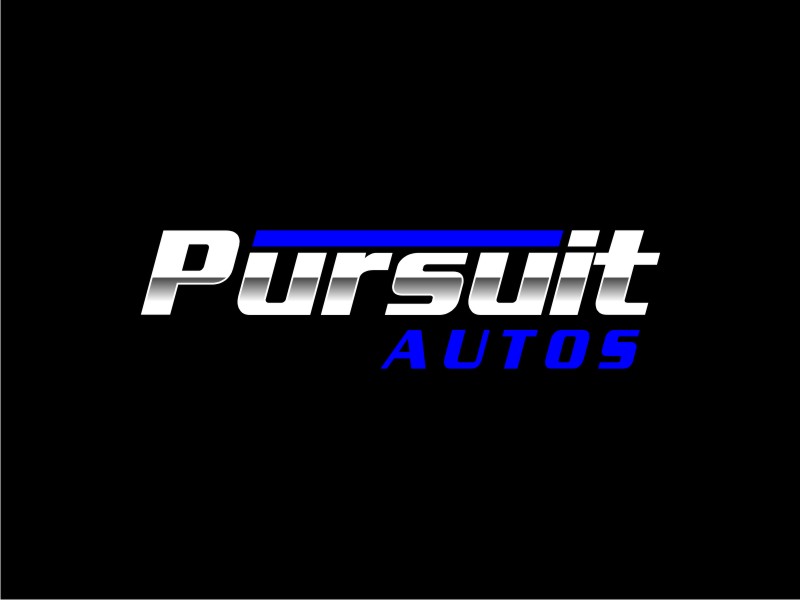 Pursuit Autos logo design by alby