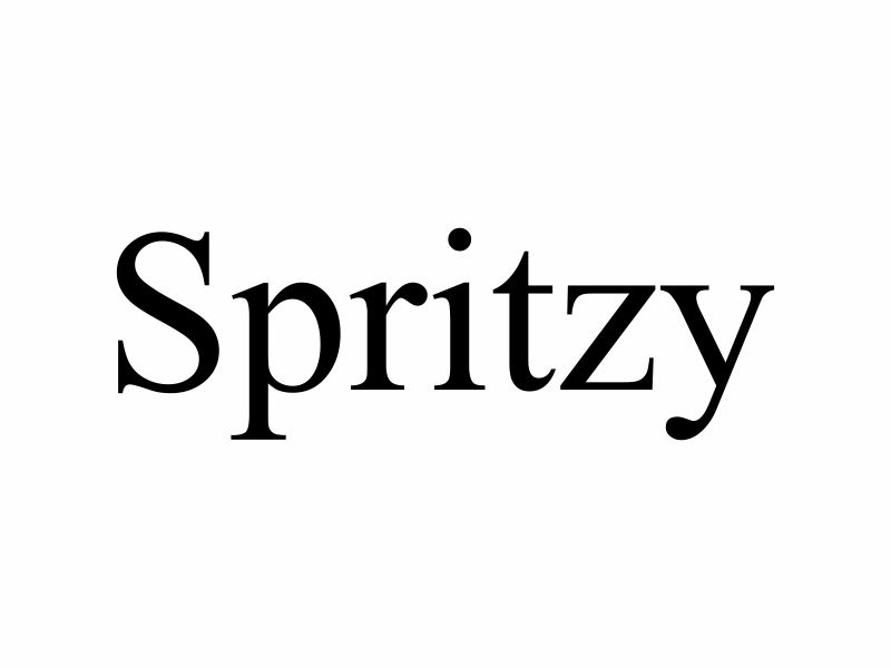Spritzy logo design by Franky.