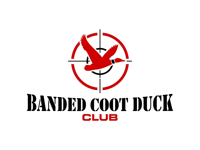 Banded Coot Duck Club logo design by ingepro