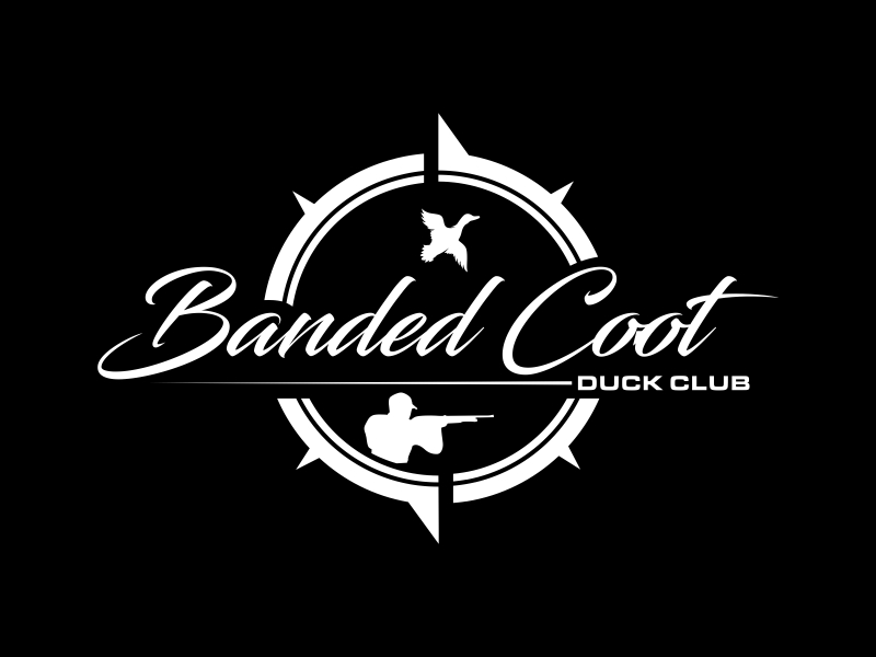Banded Coot Duck Club logo design by qqdesigns
