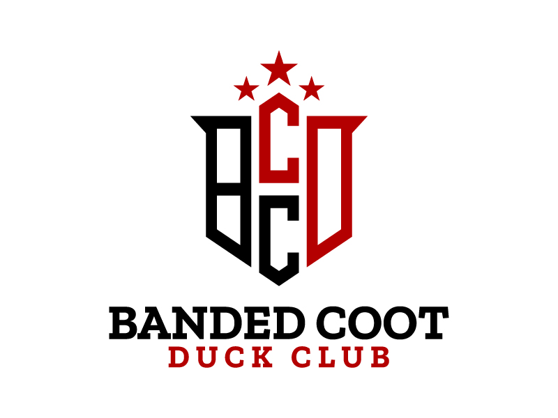Banded Coot Duck Club logo design by DreamCather