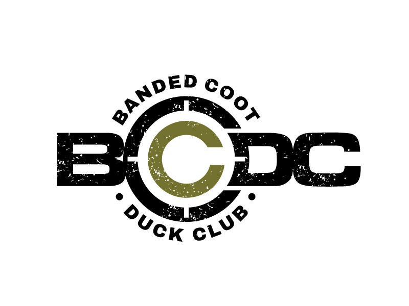 Banded Coot Duck Club logo design by Pompi