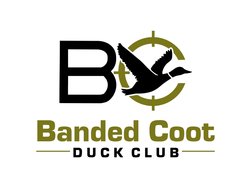 Banded Coot Duck Club logo design by ruki