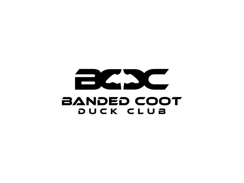 Banded Coot Duck Club logo design by alfais