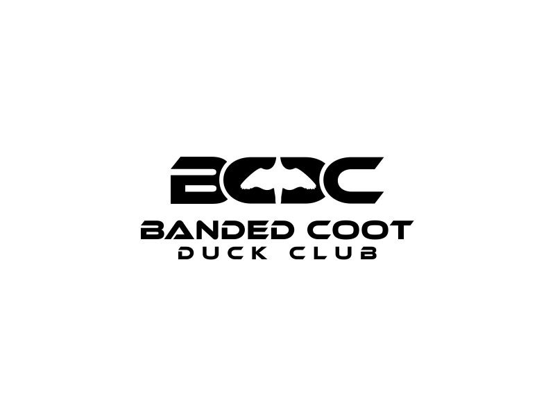 Banded Coot Duck Club logo design by alfais