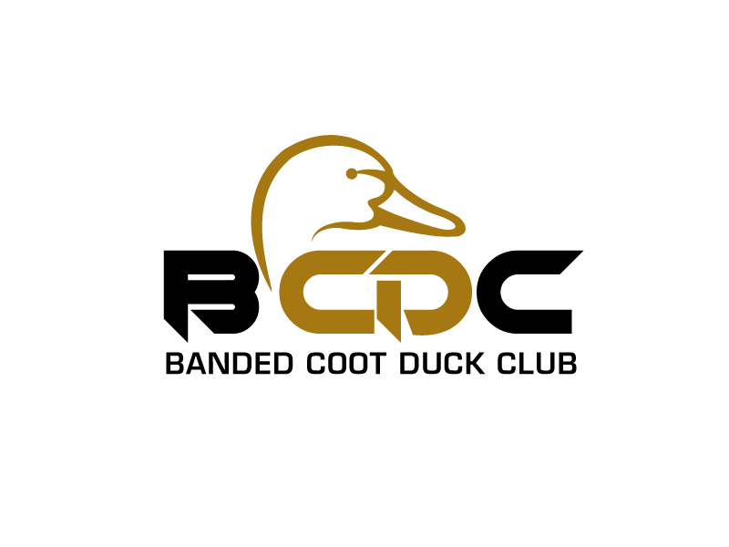 Banded Coot Duck Club logo design by LogoInvent