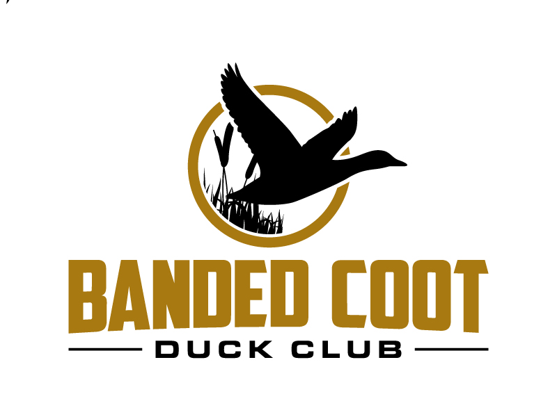 Banded Coot Duck Club logo design by daywalker