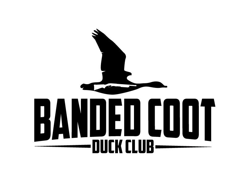 Banded Coot Duck Club logo design by ElonStark