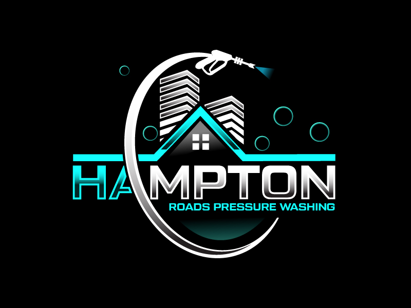 Hampton Roads Pressure Washing logo design by czars