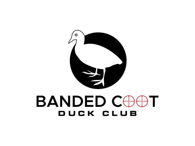 Banded Coot Duck Club logo design by rizuki