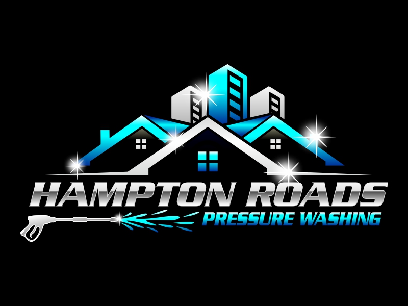Hampton Roads Pressure Washing logo design by hidro
