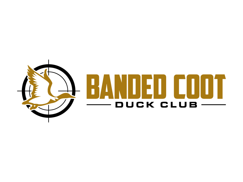 Banded Coot Duck Club logo design by daywalker