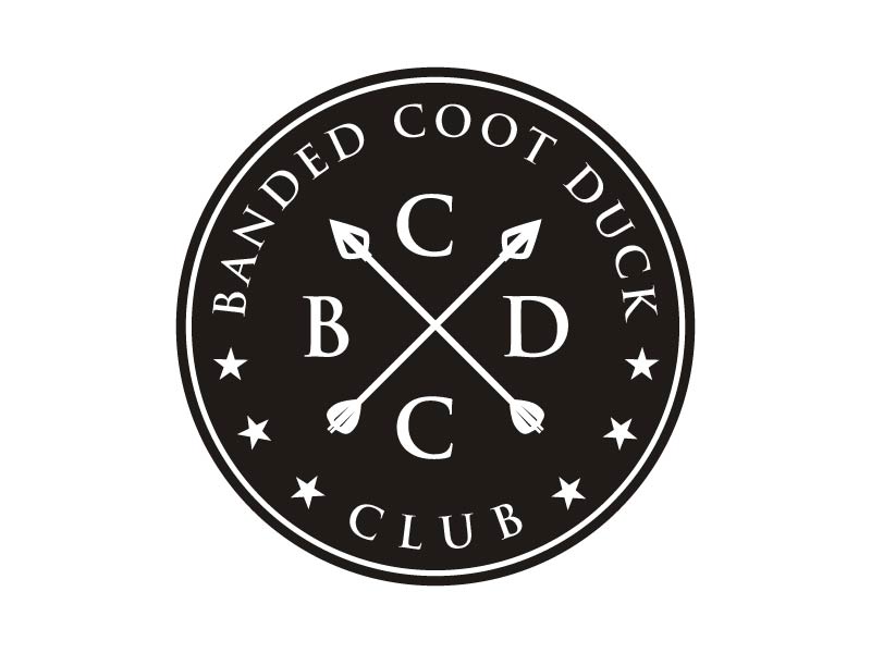 Banded Coot Duck Club logo design by Mirza
