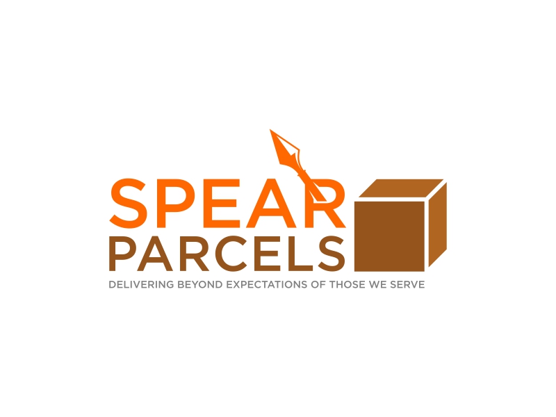 SPEAR PARCELS logo design by brandshark
