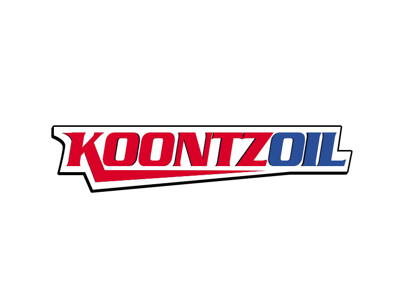 KOONTZ OIL  AMSOIL INDEPENDENT DEALER logo design by kunejo
