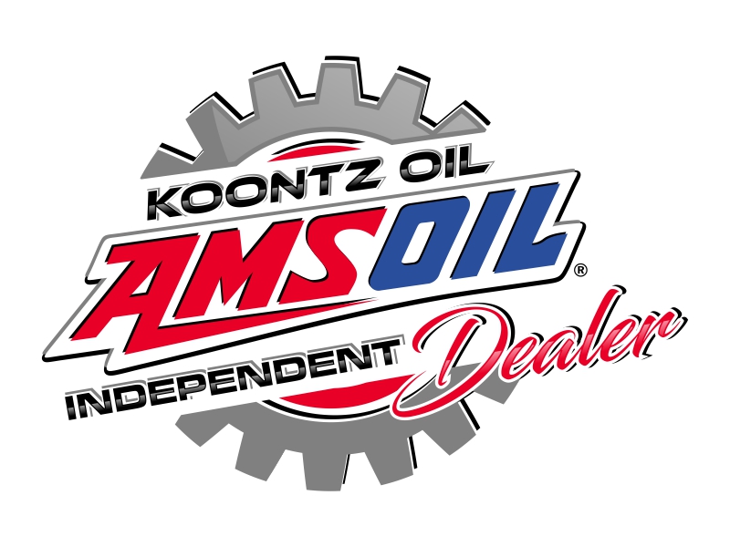 KOONTZ OIL  AMSOIL INDEPENDENT DEALER logo design by qqdesigns