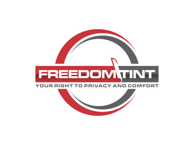 Freedom Tint logo design by oke2angconcept