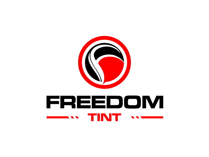 Freedom Tint logo design by santrie