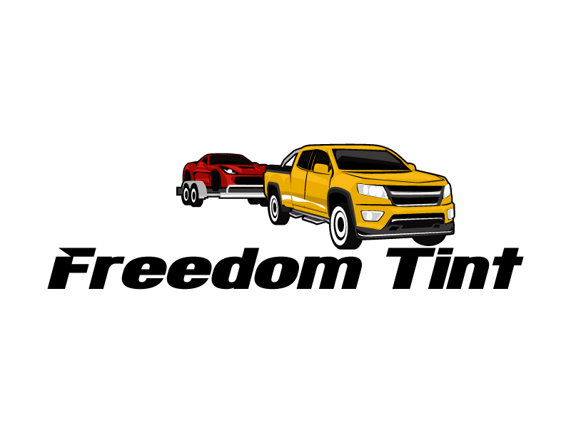Freedom Tint logo design by ElonStark