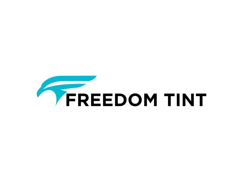 Freedom Tint logo design by EkoBooM