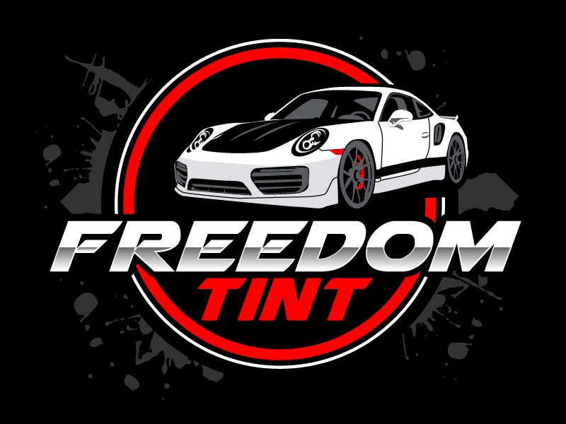 Freedom Tint logo design by ElonStark