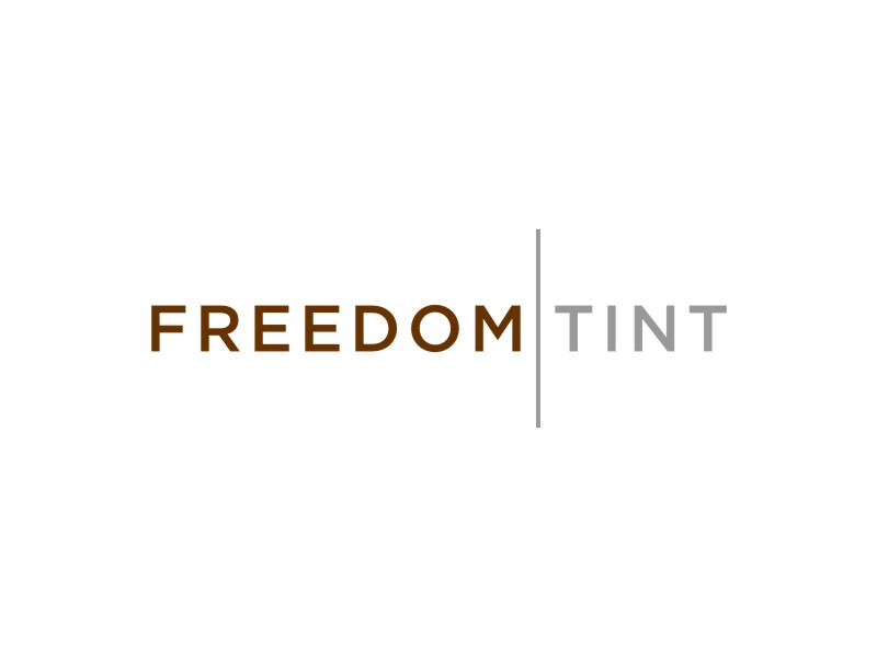Freedom Tint logo design by Artomoro