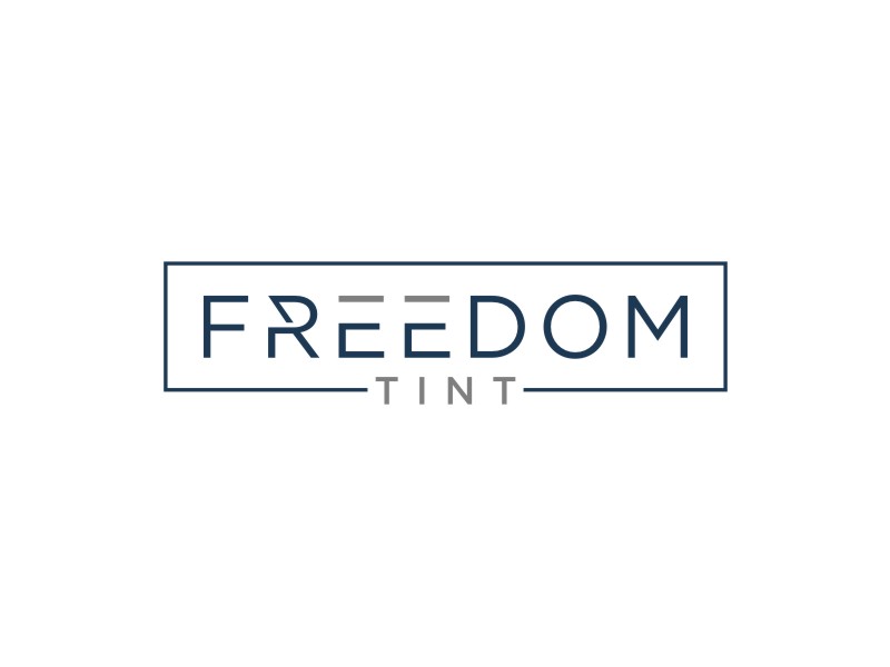 Freedom Tint logo design by Artomoro