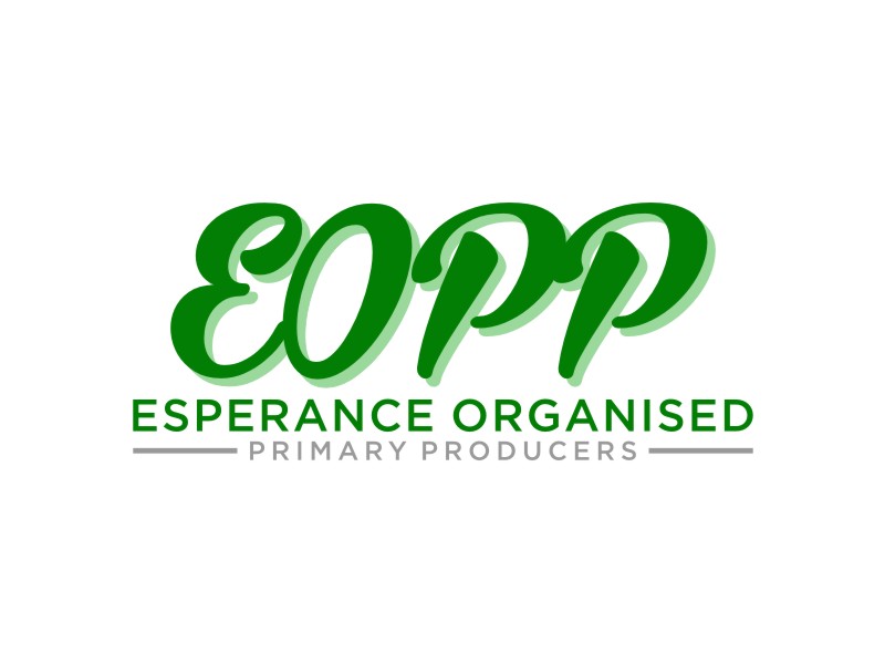 EOPP - Esperance Organised Primary Producers logo design by Artomoro