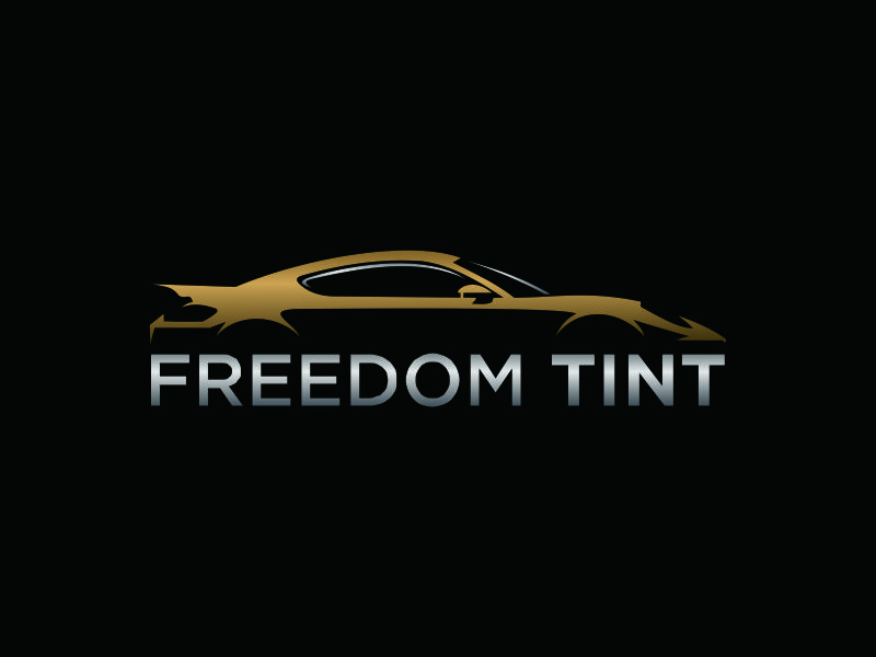 Freedom Tint logo design by azizah