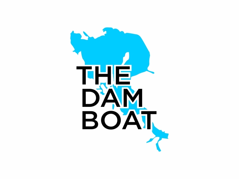 The Dam Boat logo design by banaspati