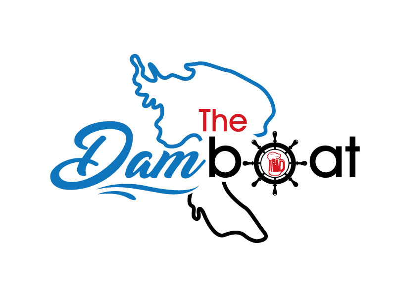 The Dam Boat logo design by Pompi