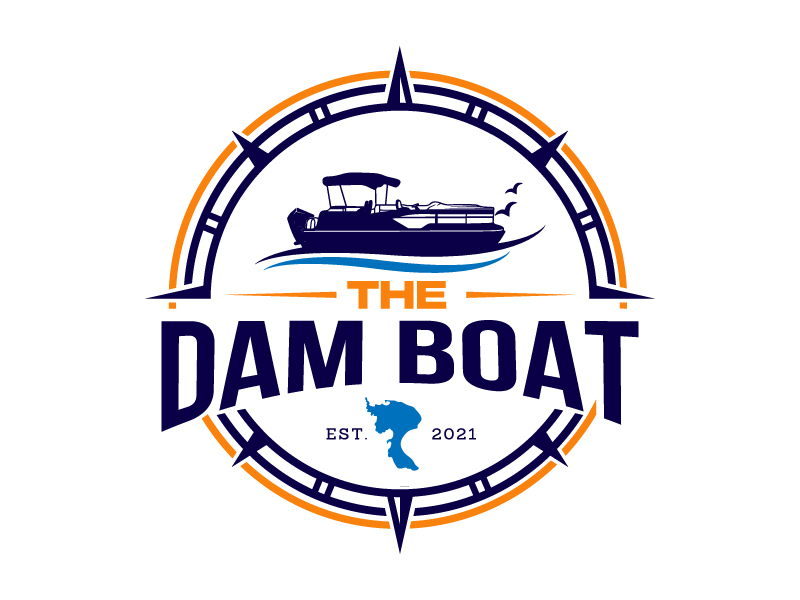 The Dam Boat logo design by Erasedink