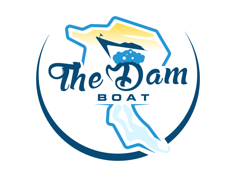 The Dam Boat logo design by MUSANG