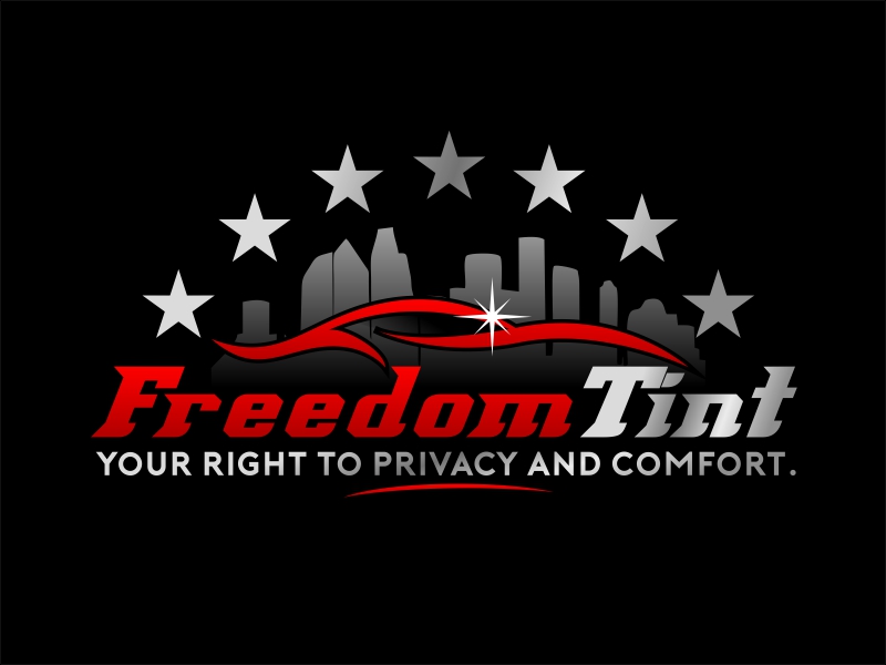 Freedom Tint logo design by serprimero
