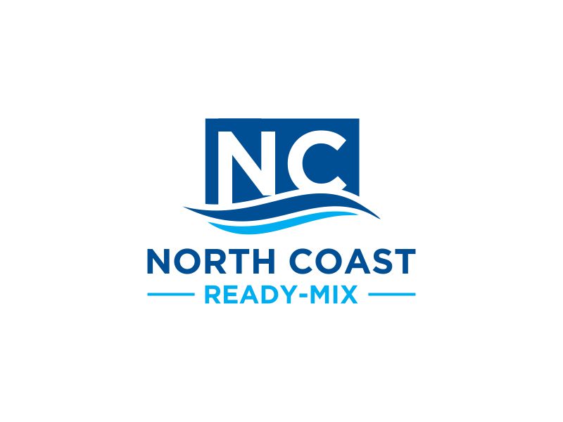 North Coast Ready-Mix logo design by SelaArt