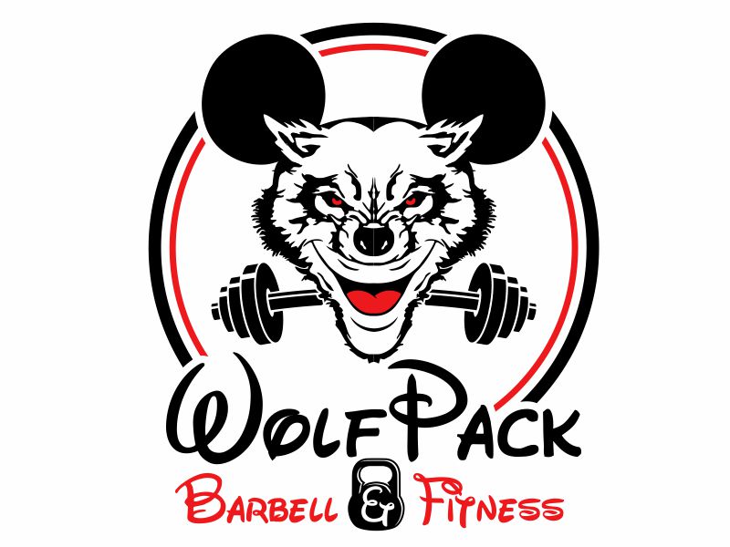 WOLFPACK MICKEY logo design by agus