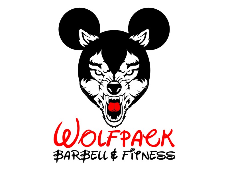 WOLFPACK MICKEY logo design by haze