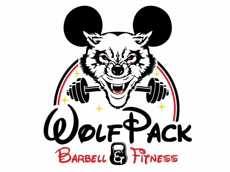 WOLFPACK MICKEY logo design by agus