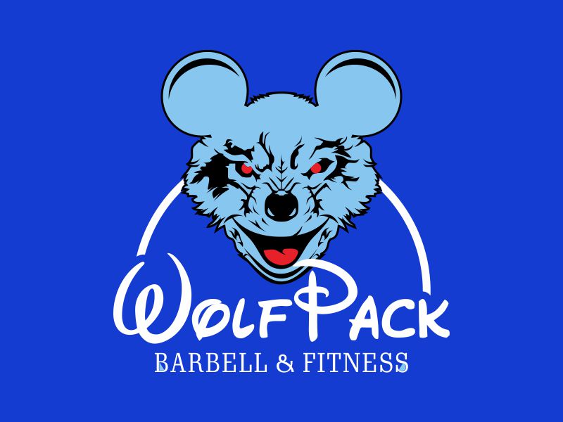 WOLFPACK MICKEY logo design by susanto83