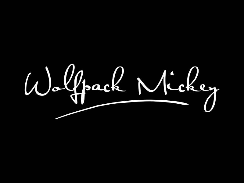 WOLFPACK MICKEY logo design by falah 7097